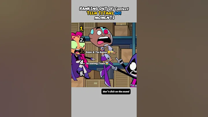 Ranking Teen Titans Go Moments 😭