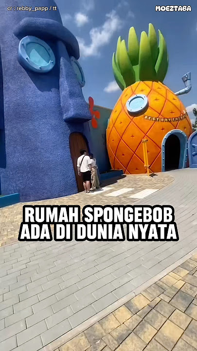 Spongebob's house in the real world 😱