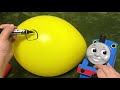 Thomas & Friends🚂Surprise Eggs in Orbeez Water Balloon Bomb