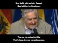 Jose mujicas advise for young people subtitled in english and german