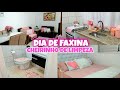 DIA DE FAXINA - DECOREI O LAR COM AS COMPRINHAS NOVA - CASA LIMPA E ORGANIZADA - MARYA ALVES