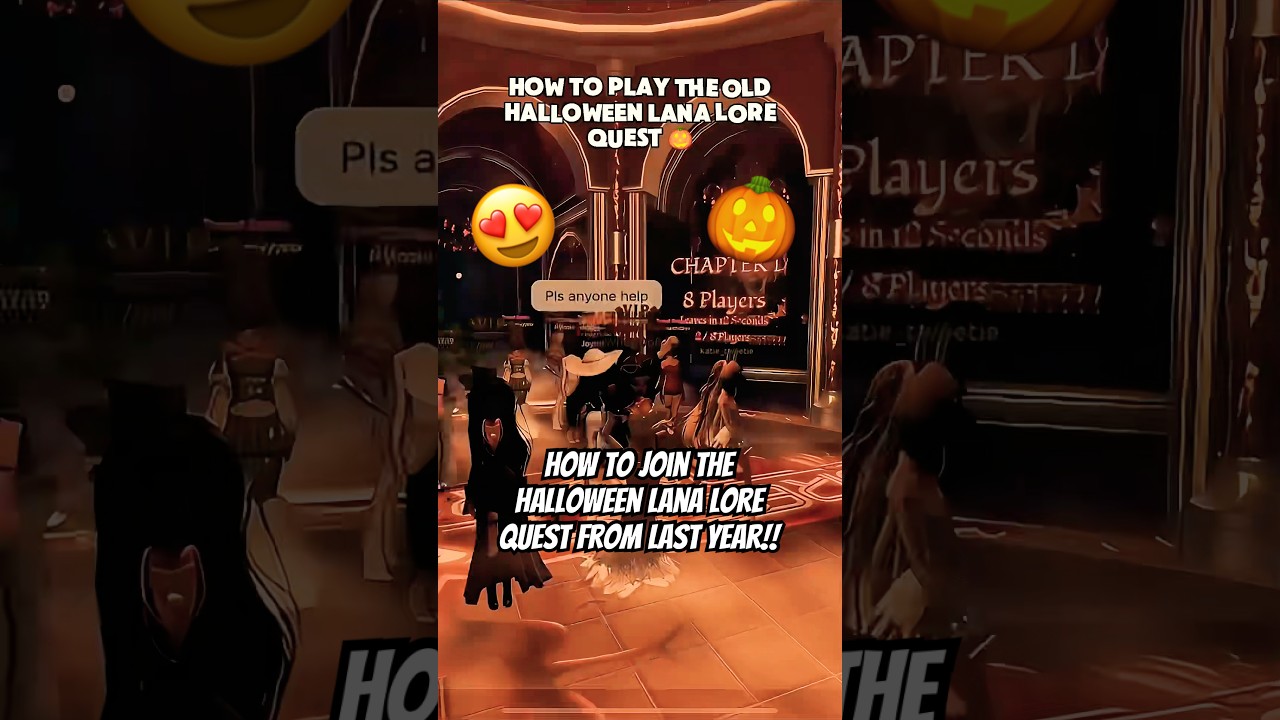 🚨HOW TO PLAY THE OLD LANA LORE!! 🎃❤️ 