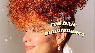 Copper red hair color maintenance + products I'm using by Traveling with Jessica 130 views 5 months ago 1 minute, 55 seconds