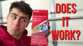 Mothers NuLens Headlight Renewal Kit - Unboxing, Demo, & Review (2020)