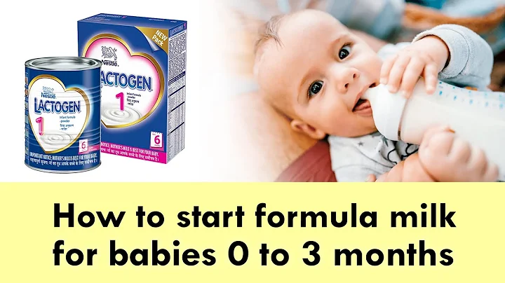 How to start formula milk | For babies 0 to 3 months | - DayDayNews