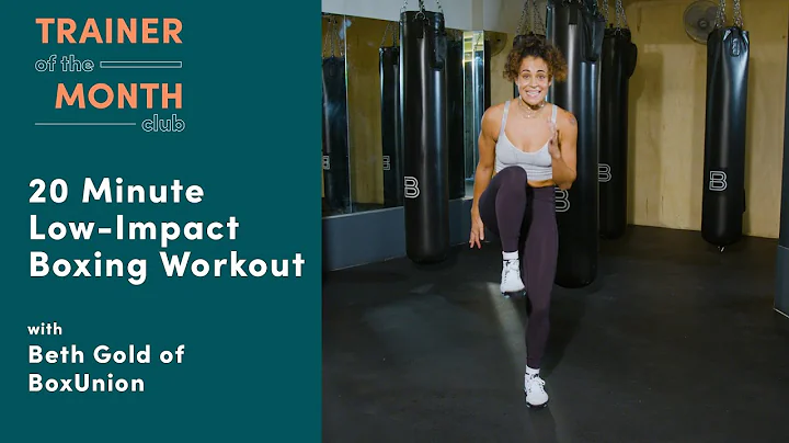 20 Minute Low-Impact Boxing Workout with Beth Gold...