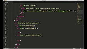 Twitter Bootstrap Tutorials - Accordion - Lesson 2 - Creating a Homepage
