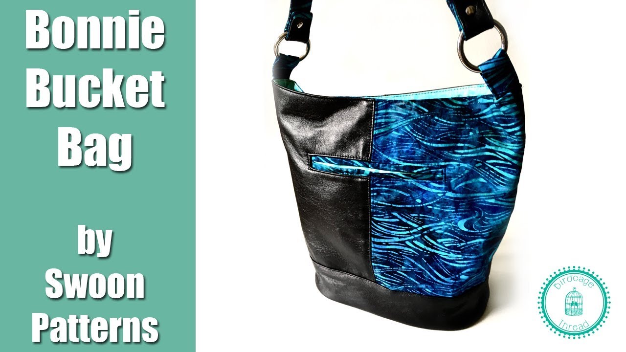 Purse Palooza - Pattern Review - Swoon Bonnie Bucket Bag - Sew