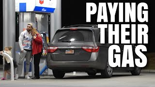 PAYING FOR PEOPLE’S GAS | SURPRISING STRANGERS AT THE GAS PUMP | PAY IT FORWARD