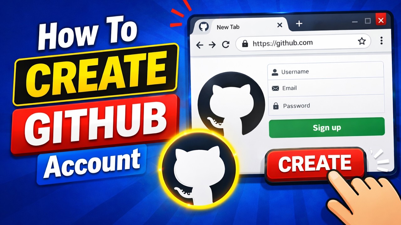 How To Create GitHub Account on PC or Mac - YouTube