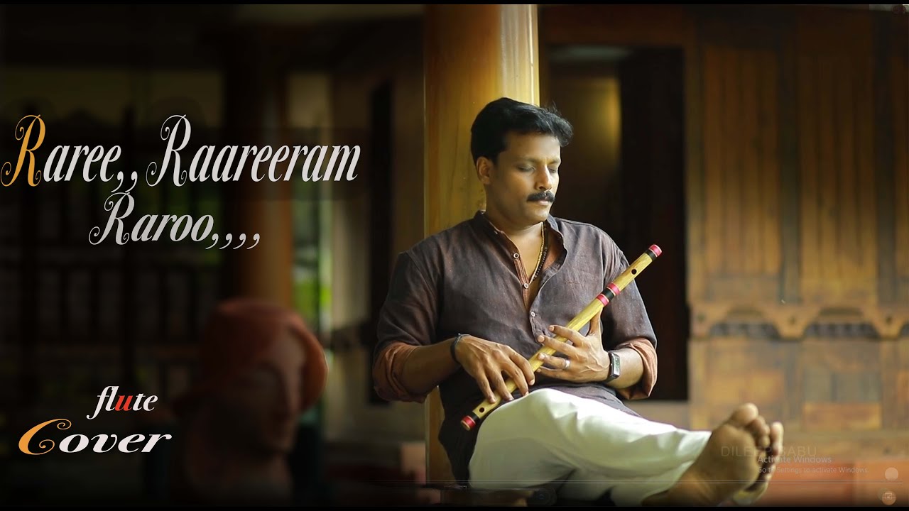 Raree Rareeram raaro[ Flute cover] By, Dileep Babu - YouTube