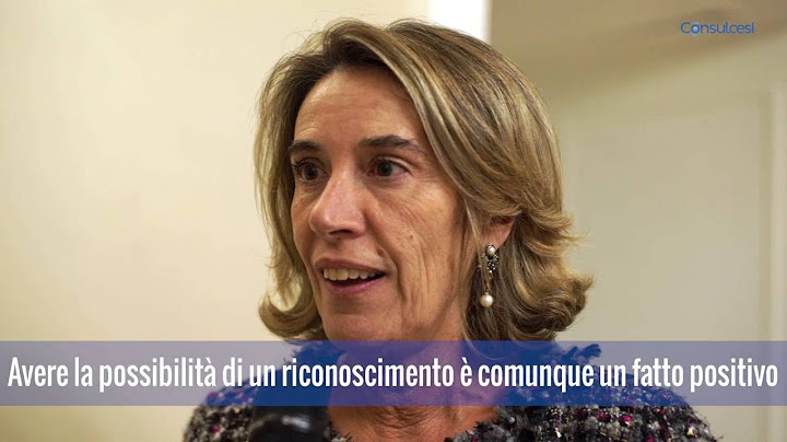 Dott.ssa Pirozzi  - "Avere la possibilità di un riconoscimento è comunque positivo"