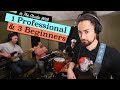 1 Professional & 3 Beginners Go To a Recording Studio