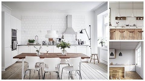 Scandinavian Minimalist Kitchen Design Inspiration, Embracing Simplicity and Functionality