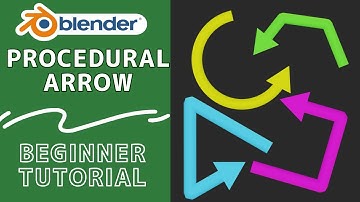 【Blender Geometry Nodes】How to Create a Procedural Arrow【Beginner Tutorial】