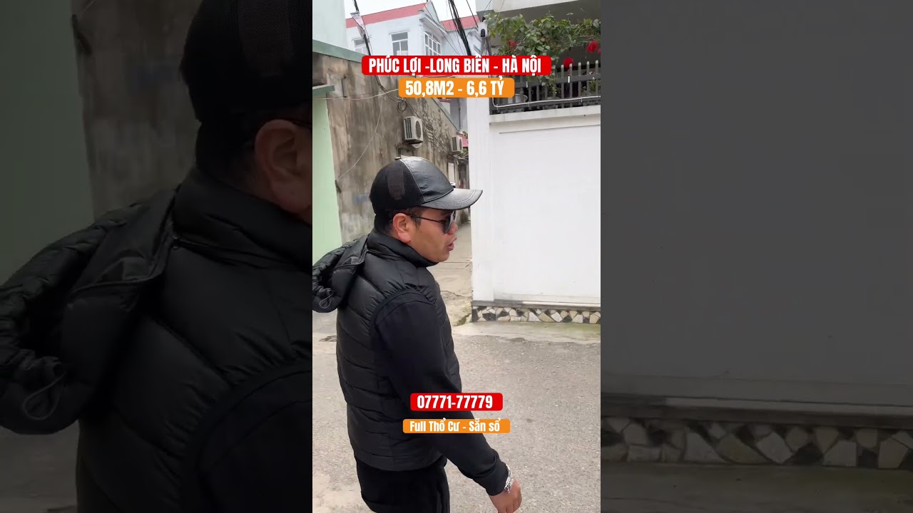 bán đất Hà Nội Long Biên Phúc Lợi diện tích 50,8m2 giá 6,6 tỷ full thổ cư sẵn sổ 