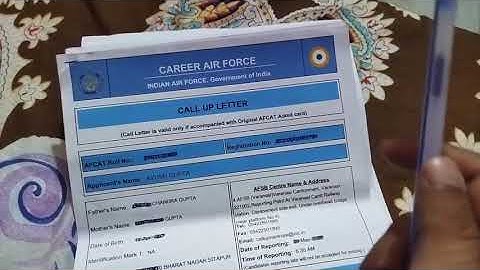 How To Fill And Send Declaration Form On Email|Documentation4AFSB Varanasi #HowtofillDeclarationForm