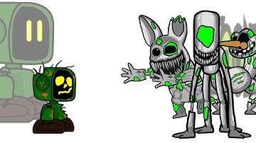 Boogie bot versus Zoonomaly Characters part 5 #animation #boogiebot #zoonomaly