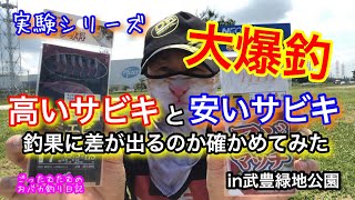 高いサビキと安いサビキで釣果に差が出るのか実験してみたよ【実験シリーズ】