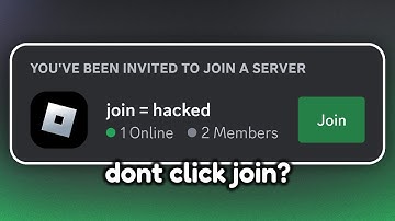 Roblox Hacked by joining this Discord Server?