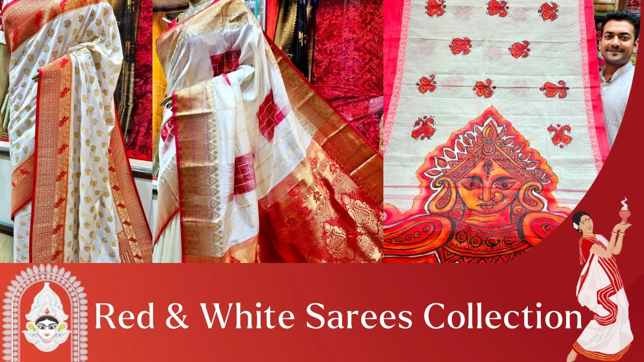 Durga Puja Sarees Online - Latest Collection of Traditional Sarees for Durga  Puja – Sujatra