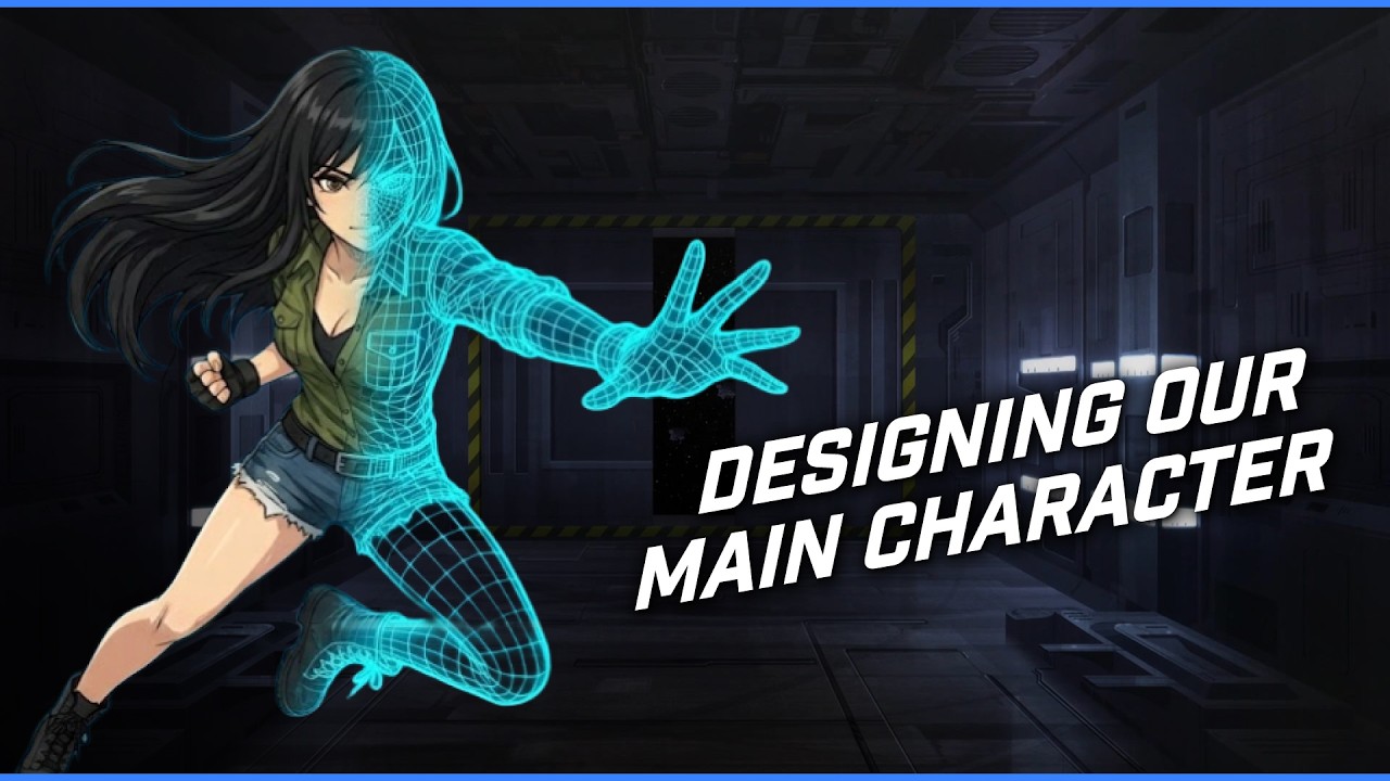 3D Modeling a Protagonist for Our Mecha Game | Midnight Hatter LIVE w/ Adam Blue Ep. 220