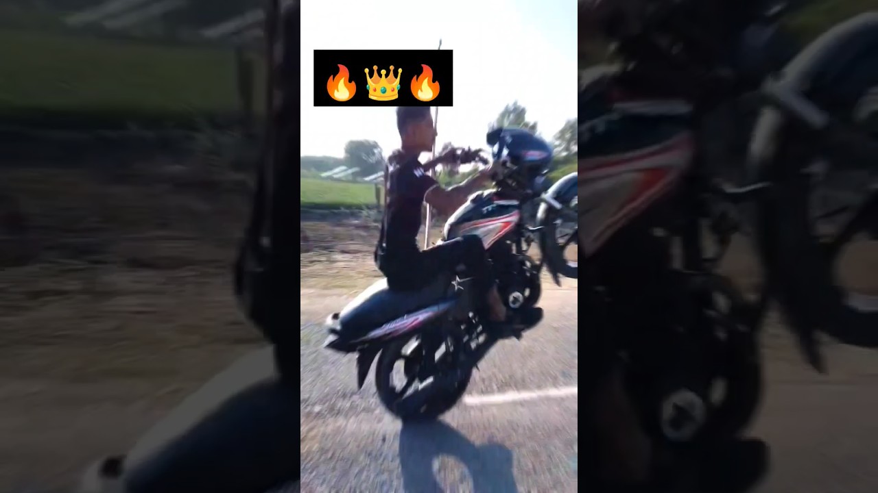 👑TVS sport bike stunt riding WhatsApp status video 🔥