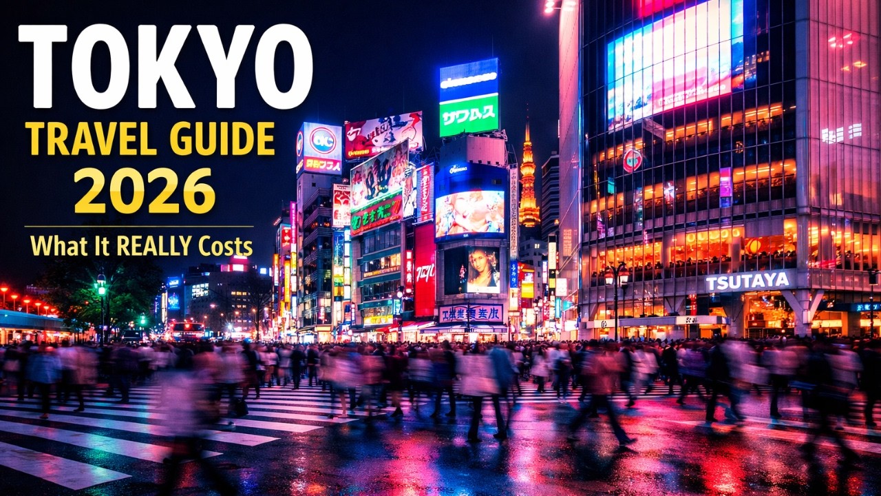 Tokyo Travel Guide 2026: What It REALLY Costs + 15 Mistakes to Avoid - YouTube