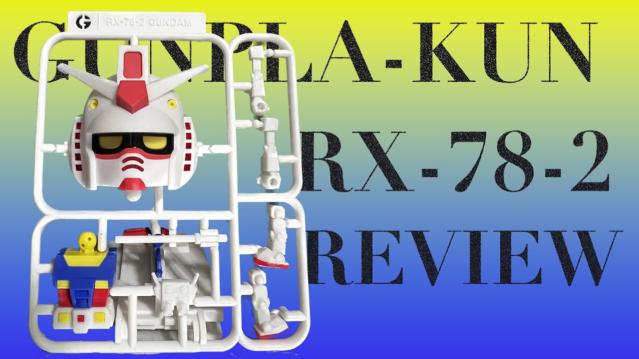 Gunpla-Kun RX-78-2 DX set with runner version review. Model on the Gunpla-Kun RX-78-2 DX set with runner version review. Model on the