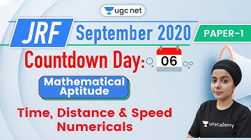 09:00 AM - Mathematical Aptitude by Simranjit Kaur | Numericals | UGC NET paper 1
