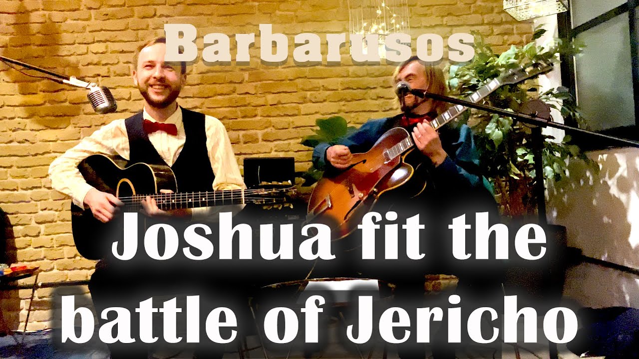 Barbarusos - Joshua fit the battle of Jericho | Jazz, Swing, Gypsy Jazz | Vocal & Guitar, Barcelona