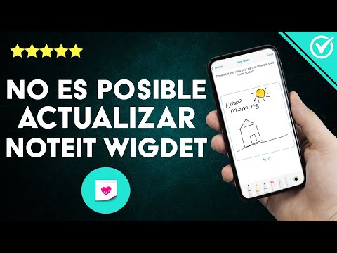 ¿Por qué no es posible actualizar NOTEIT WIDGET? - Problemas con Noteit Widget