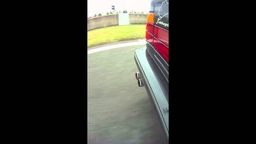 M5 E34 supersprint full exhaust sound clip