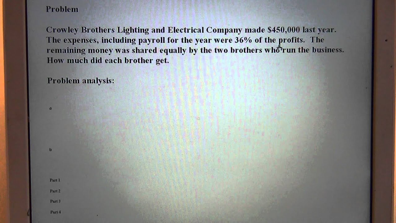 NS Calculating Profit - YouTube