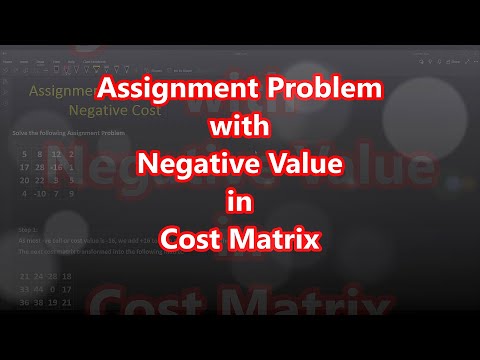 Assignment Problem with