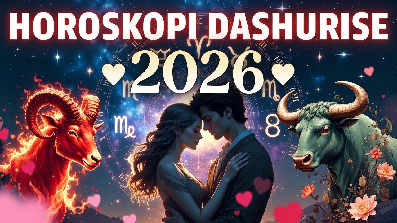 Horoskopi i DASHURISË për vitin 2026 për VITIN 2026 për të gjitha shenjat