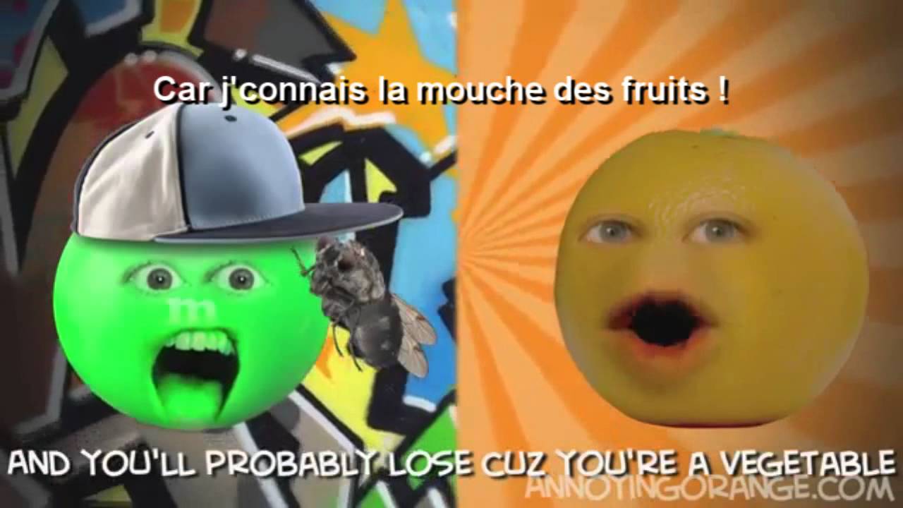 Annoying Orange Epic Rap Battles Of Kitchenry VOSTFR YouTube