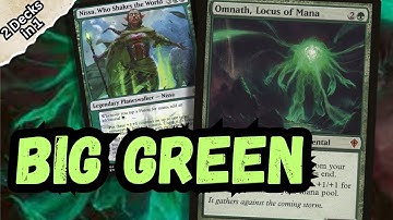 EDH with OATH: Omnath, Locus of Mana | Nissa, Who Shakes the World | BigGreen | Magic: the Gathering