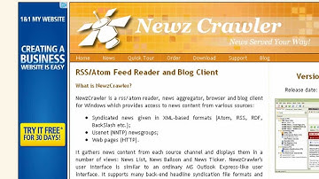 NewzCrawler RSS Reader | Get Full Text RSS News with FeedsAPI