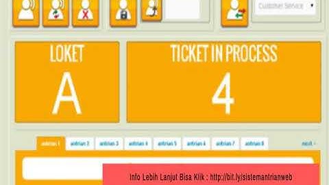 EFISIEN, http://bit.ly/sistemantrianweb, Aplikasi Sistem Antrian Berbasis Web di Bandung