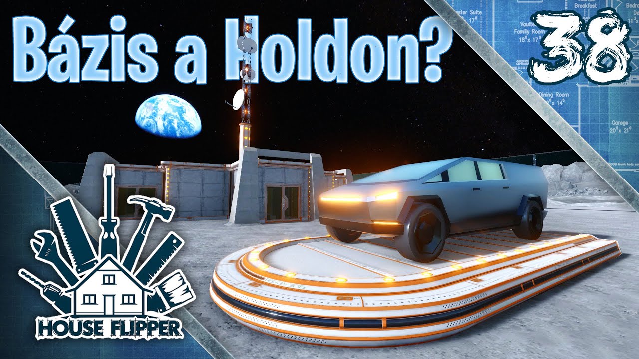 Bázis a Holdon? - House Flipper (38)