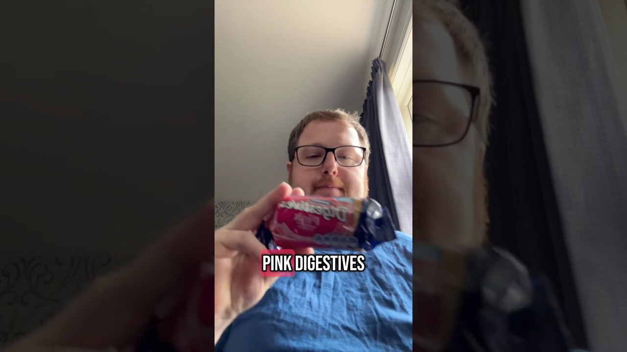 Trying Pink digestives