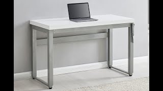 Four Legs Manual Height Adjustable Lift Standing Desk