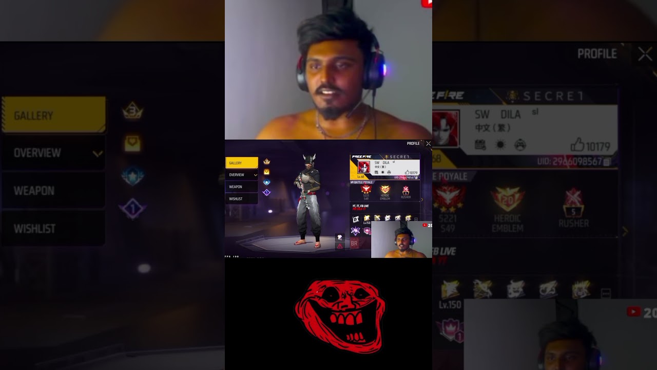 Dilaontop 🗿 #freefire #presetalightmotionffmax @GRIM_N3V3RDIE