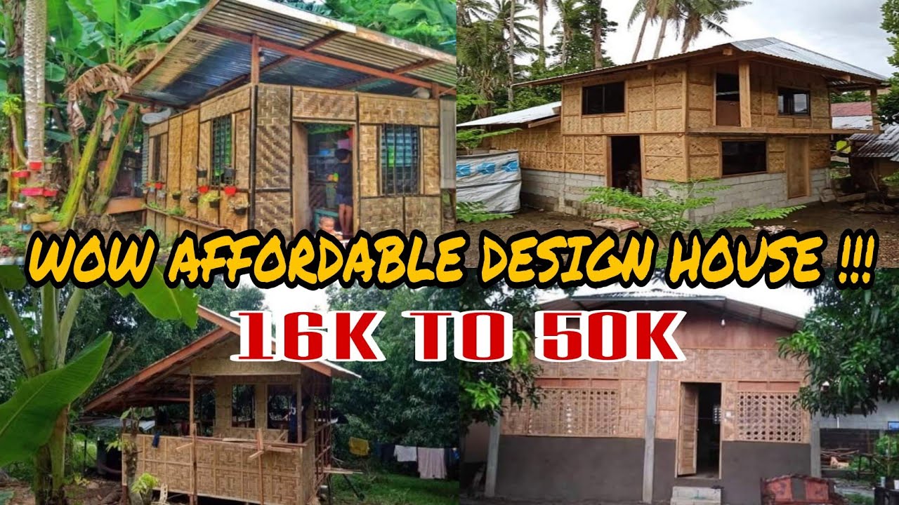 16k 50k PESOS WOW NKAKA INSPIRE KAKAIBANG DISENYO NA BAHAY AMAKAN SA 