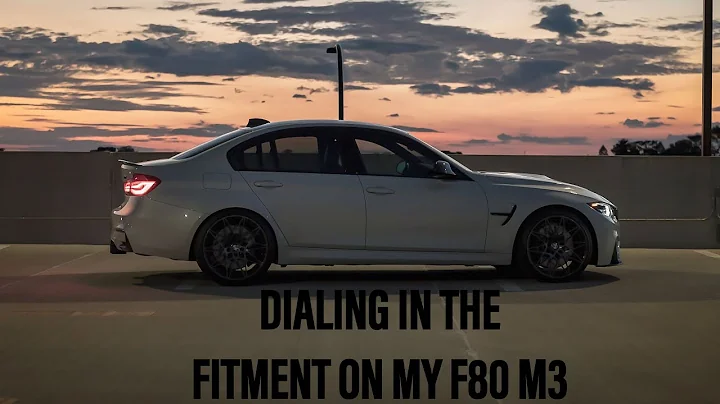 INSTALLING MOTORSPORT HARDWARE STUDS AND SPACERS ON MY F80 M3 (BIG DIFFERENCE!!)