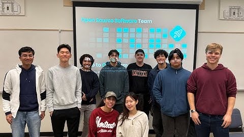 Open Source Software Team Commencement Spring 2025 Finale