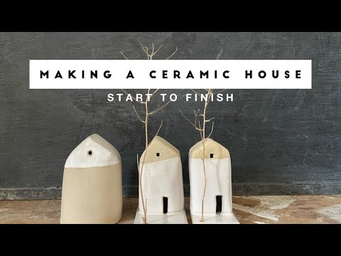 #10  How I Make a Ceramic House | New Year Cleanup