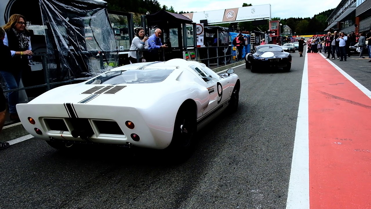 Vertrek vanuit de pitstraat Spa Six Hours 2018