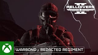 Helldivers 2 – Redacted Regiment Warbond _ Xbox Series X_S 